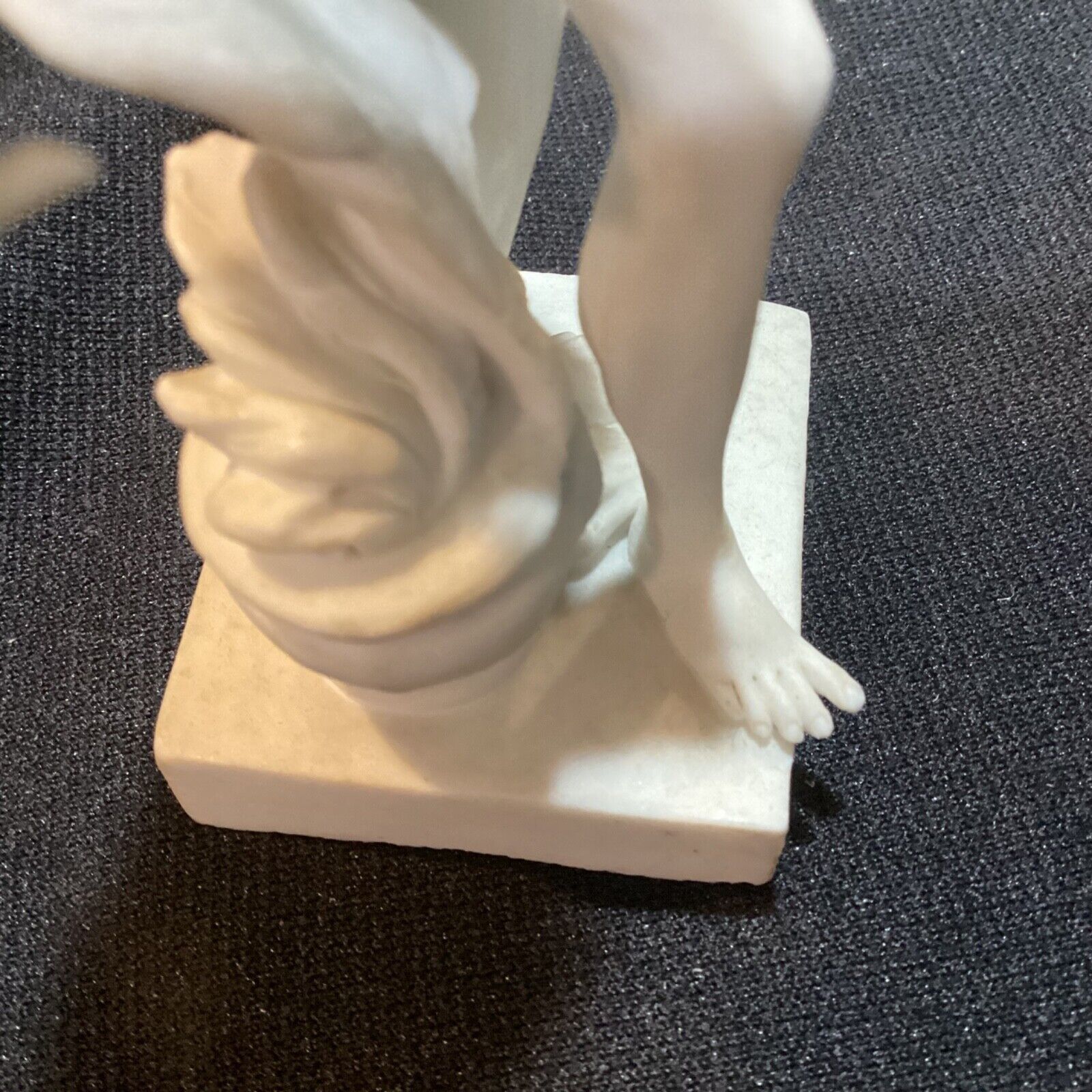 Fine Antique French Sevres Bisque Porcelain Figurine Winter Man Allegory 1700s?