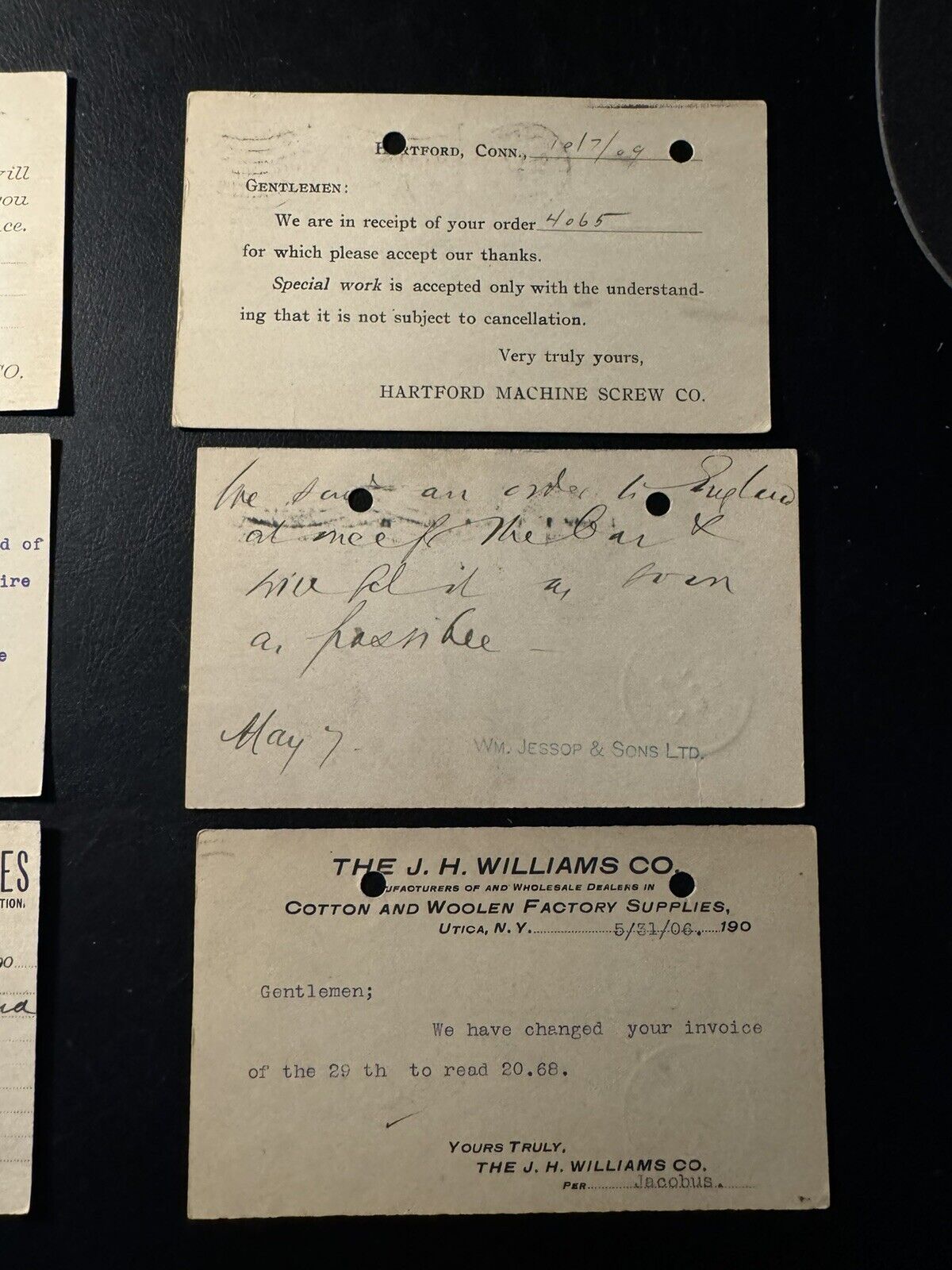 US Postal History, 9 Postal Stationary Cards From The 1900’s
