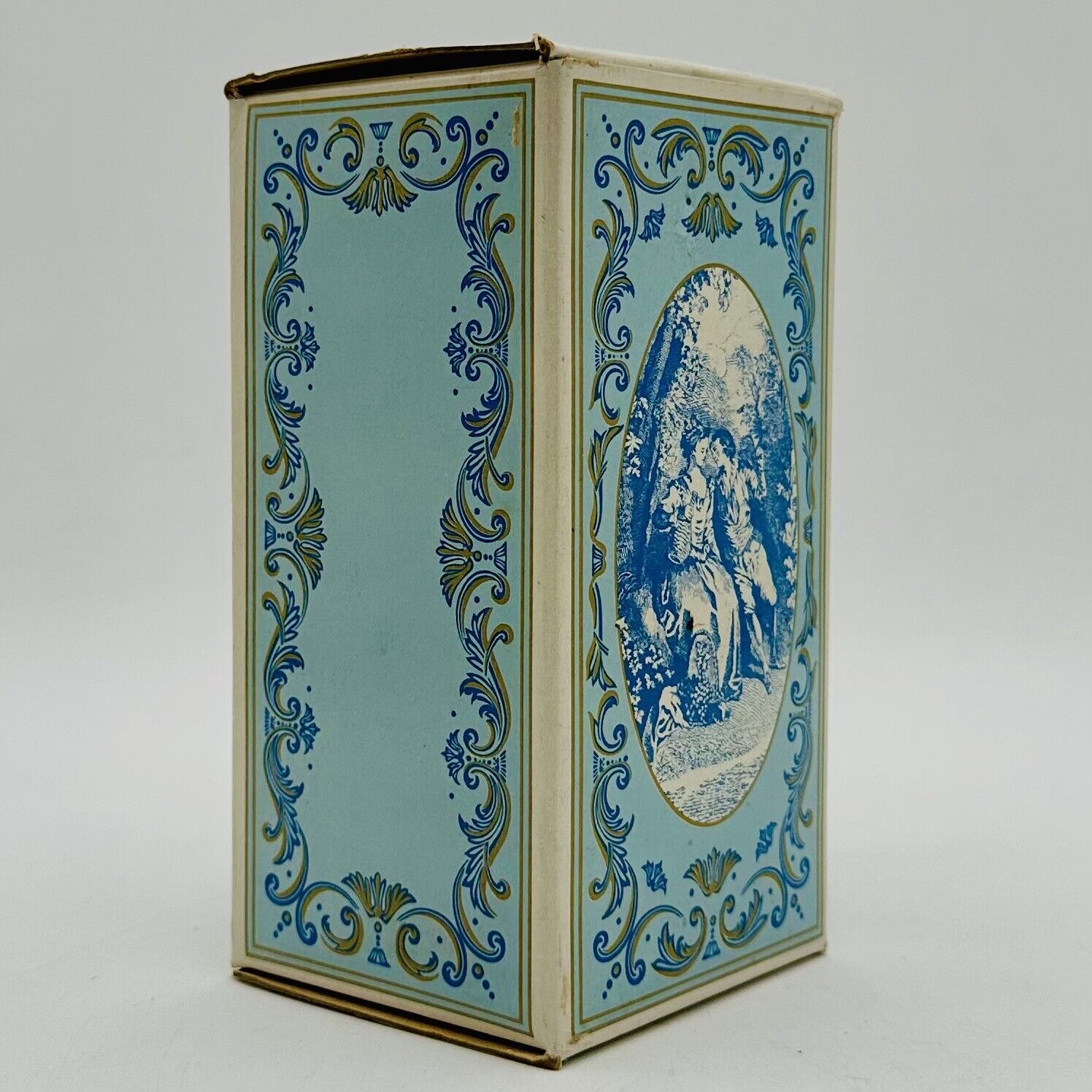 Vintage AVON 18th Century Classic Figurine Young Girl Moonwind Foaming Bath Oil