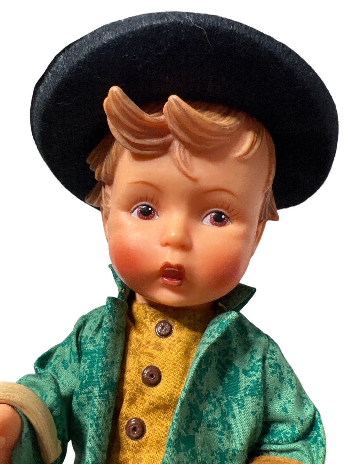 Goebel Hummel Doll Vinyl 1700 Wanderbub Merry Wanderer  12” Boy In Original Pack