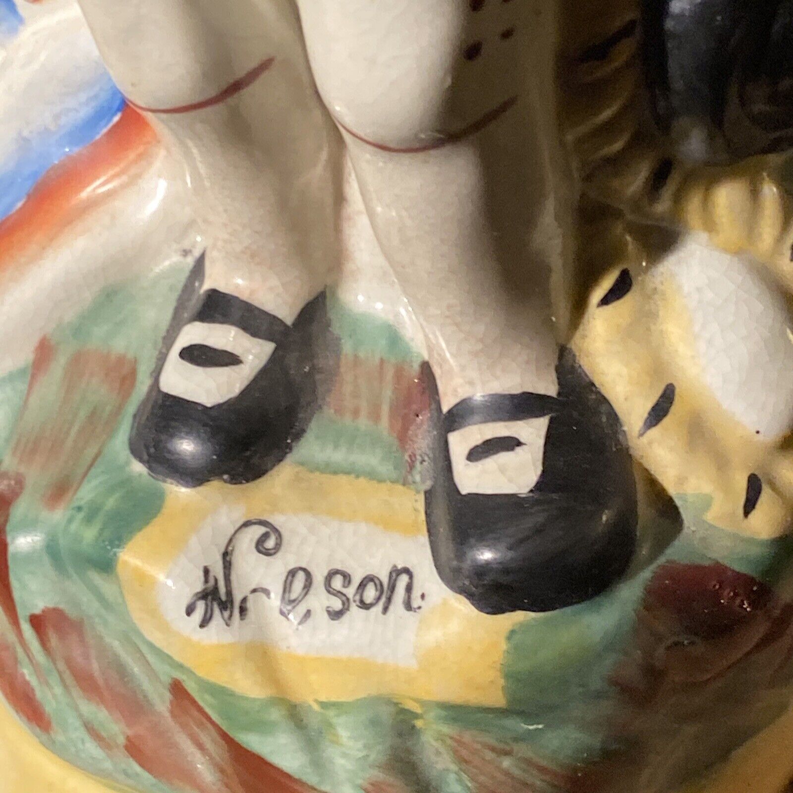 Stafforsshire "Nelson" Figurine Pitcher Figurine  MINT CONDITION