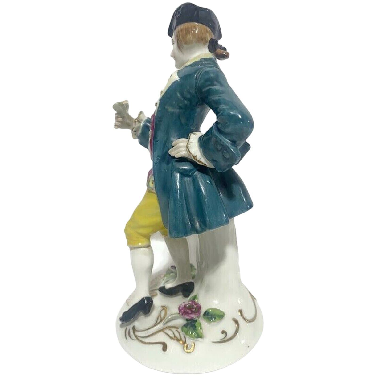 Victorian Porcelain Figurine Hand Painted Occupied Japan Vintage 1950 7.5"