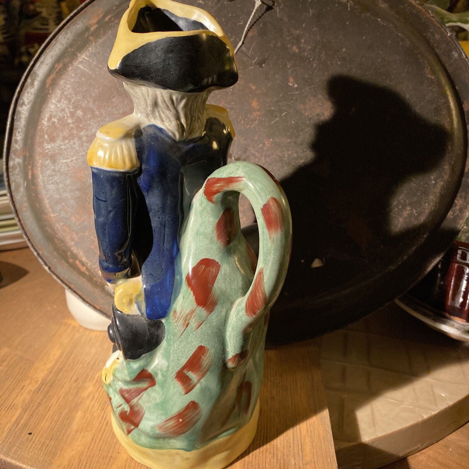 Stafforsshire "Nelson" Figurine Pitcher Figurine  MINT CONDITION