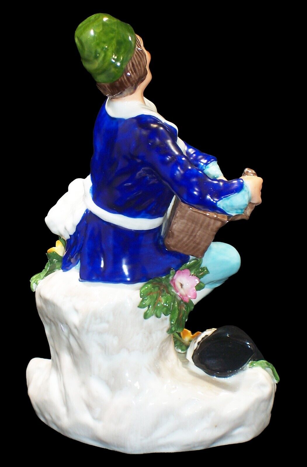Alton China Co Ltd Bone China Figurine, “The Rat Catcher” Made in England 7”High