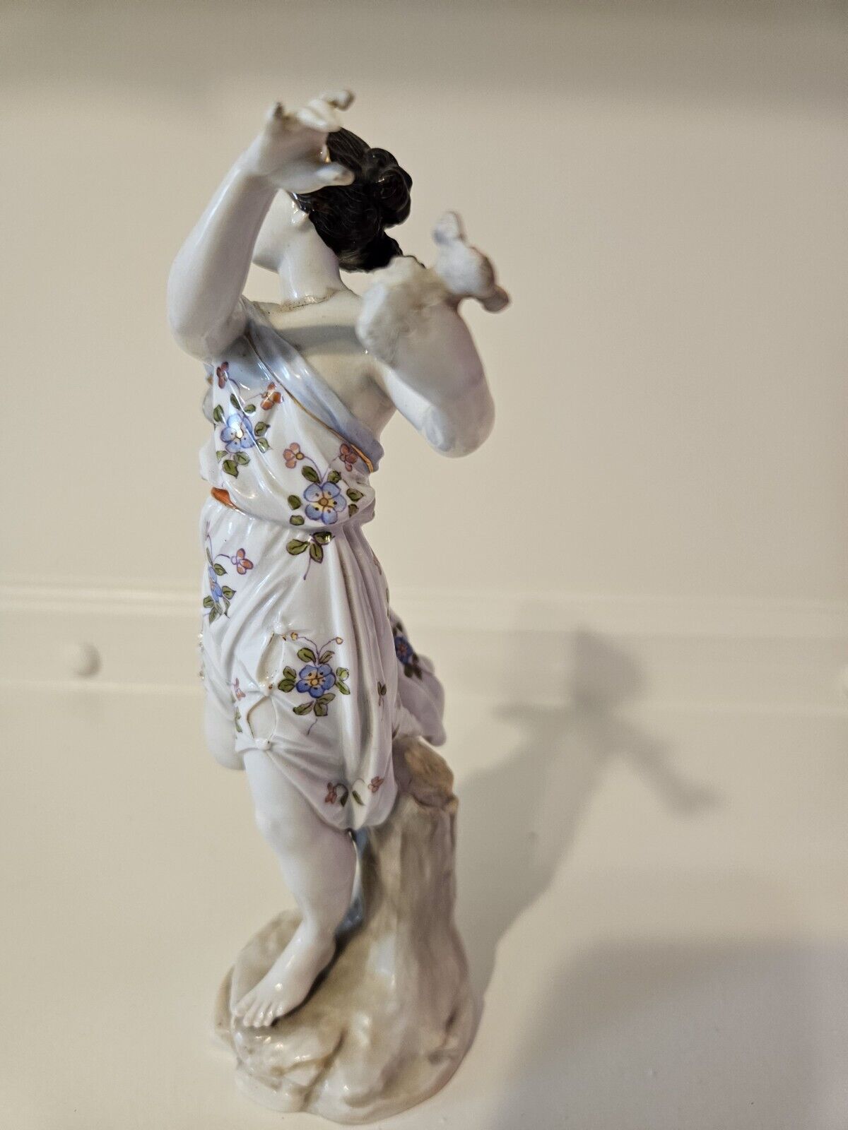 1700's to 1800's Meissen porcelain figurine damage Dancing Lady Germany Antique