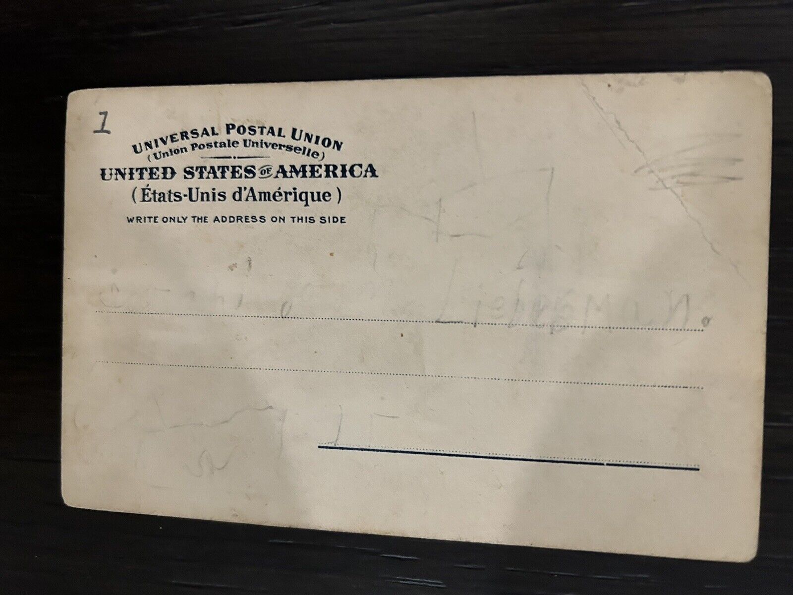 U.S. Early Stamps Postcard 1900s