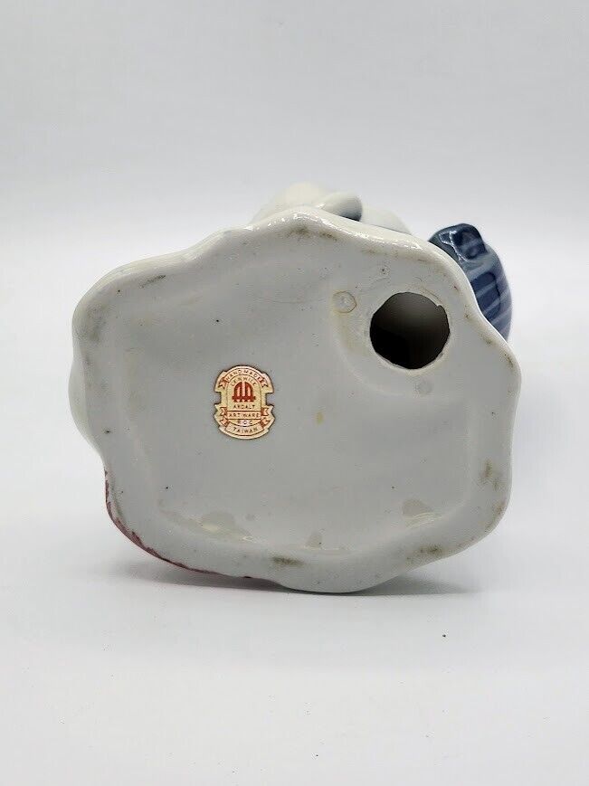 Lot of 7 Vintage Lenwile Ardalt Artware Handmade Porcelain Figurines Taiwan 