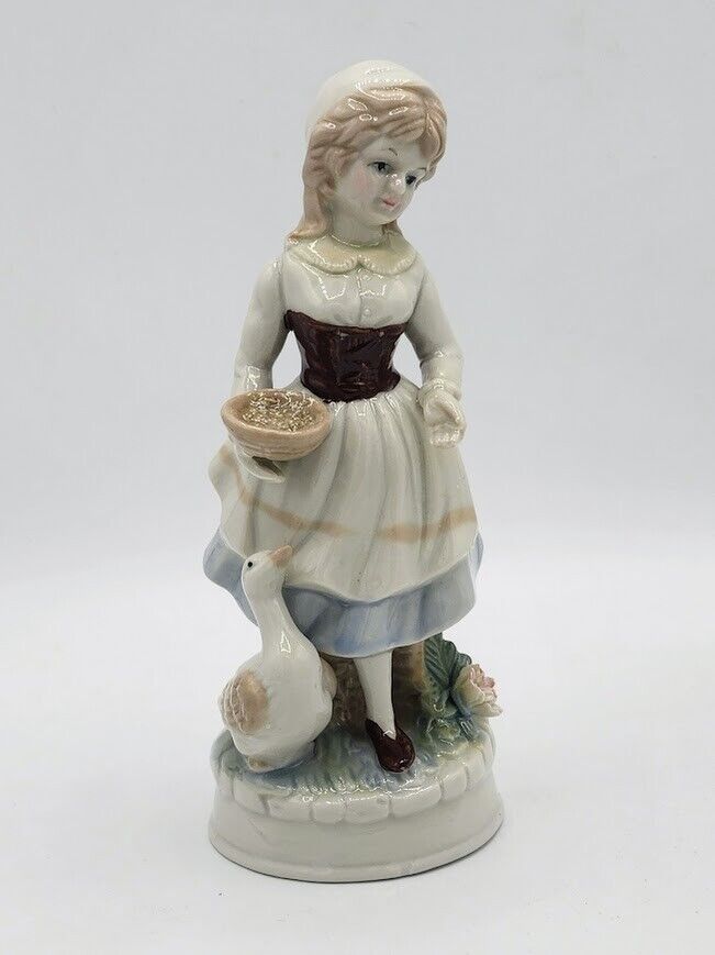 Lot of 7 Vintage Lenwile Ardalt Artware Handmade Porcelain Figurines Taiwan 