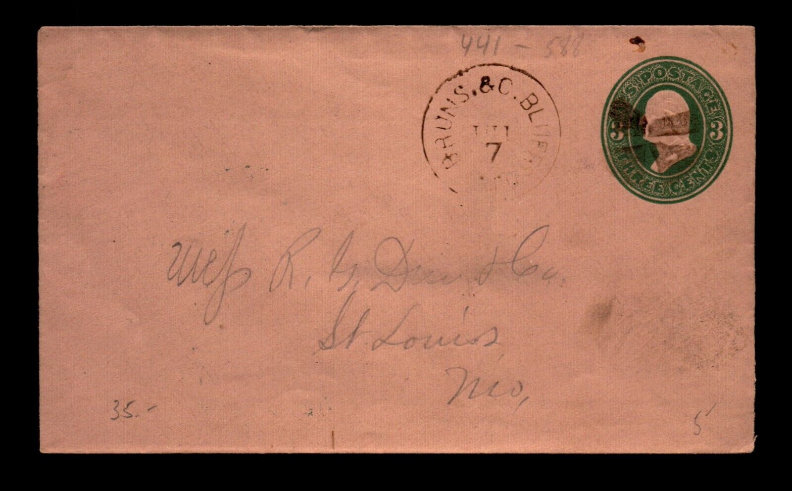 1800s BURNS & C Bluffs RPO Cover - L24432
