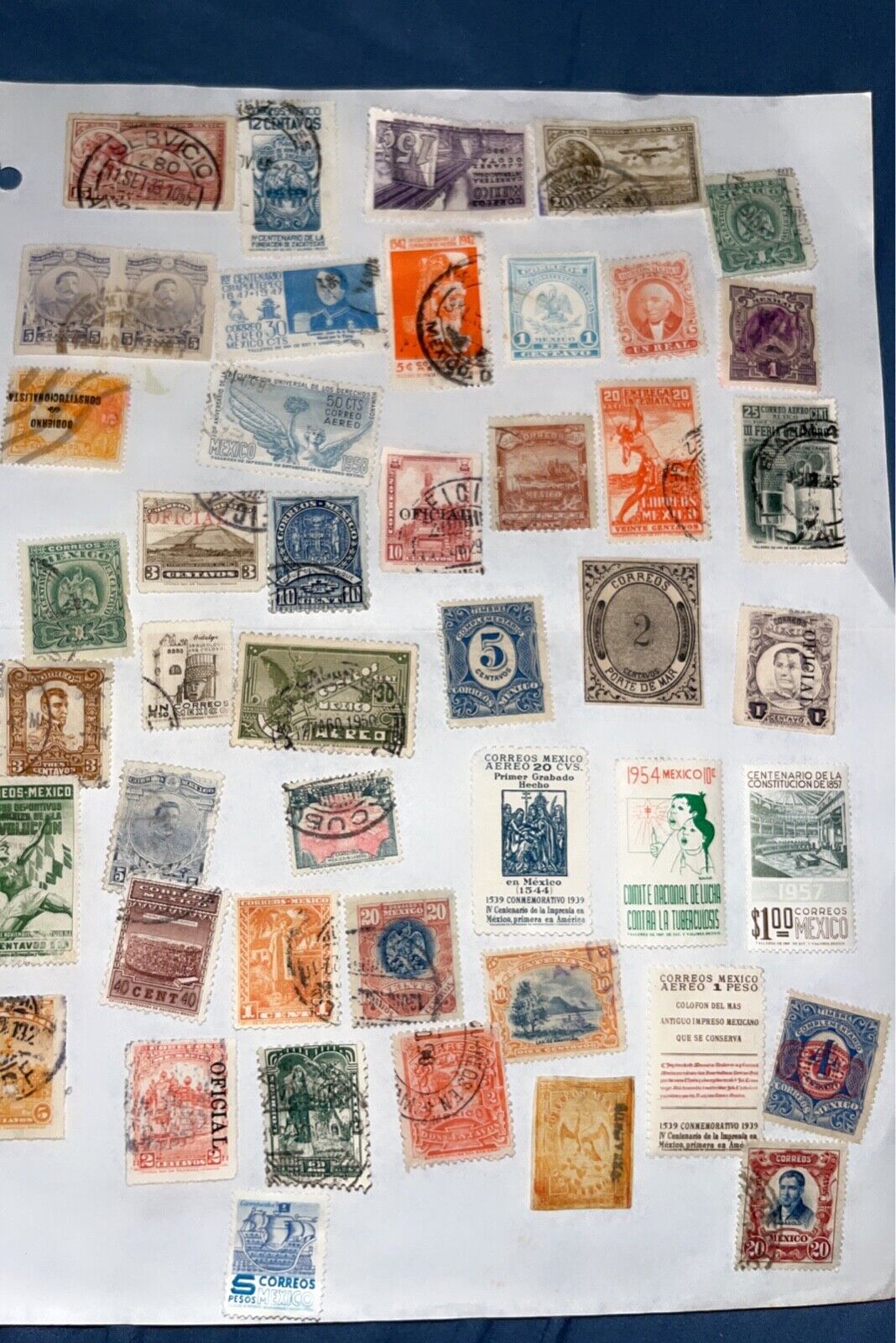 Very rare mexico stamps from the 1800-1900’s