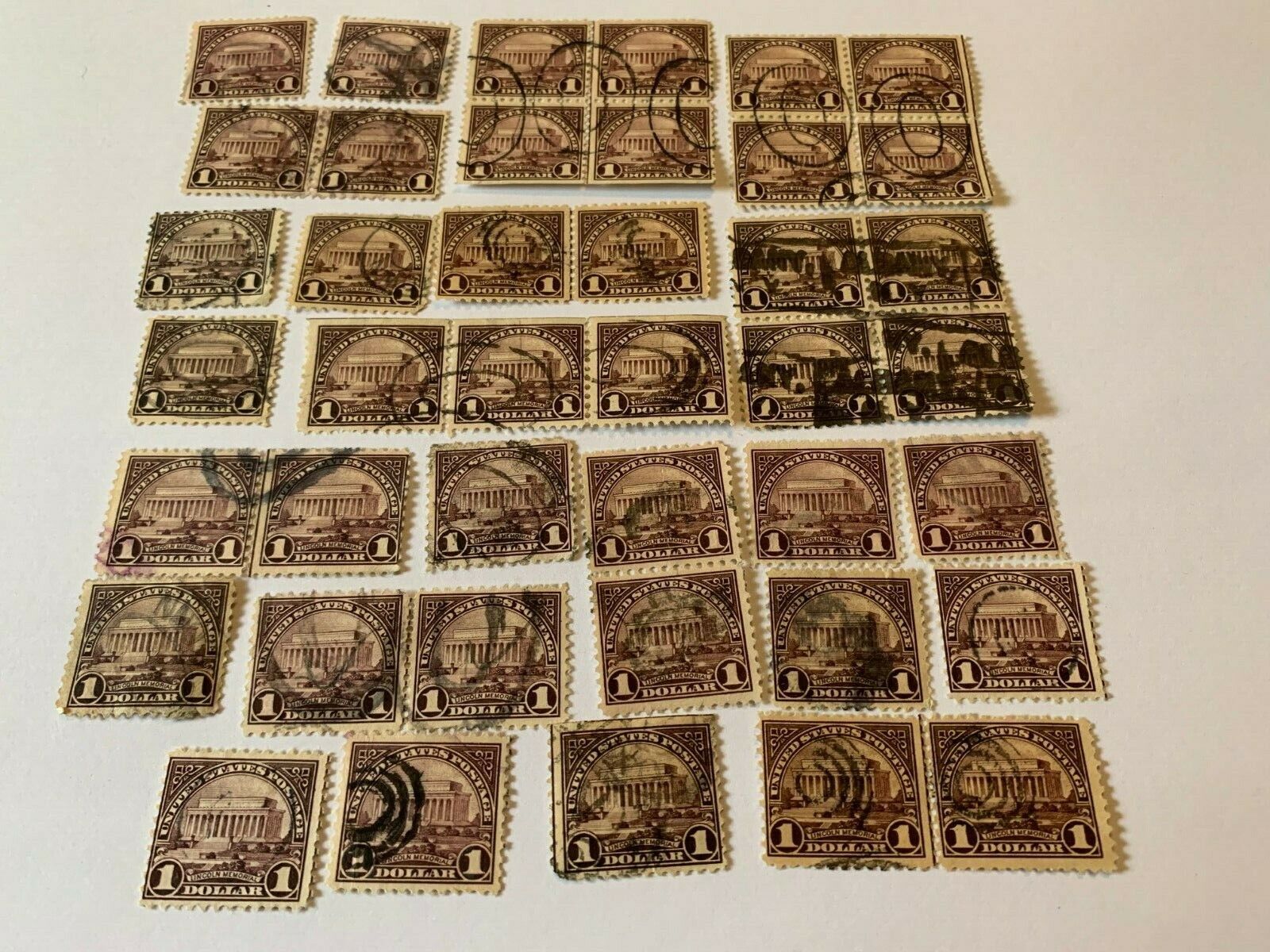Early 1900's #571 price for one stamp random pick Unchecked Issues