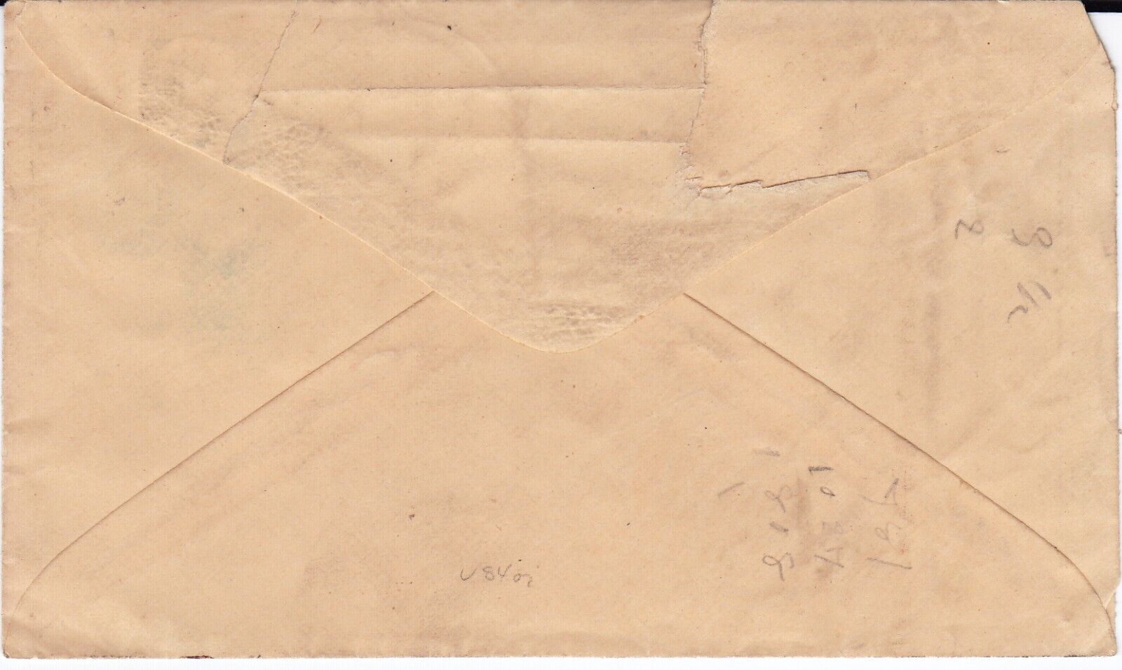 1800's USA cover Buffalo with nice cancel cover