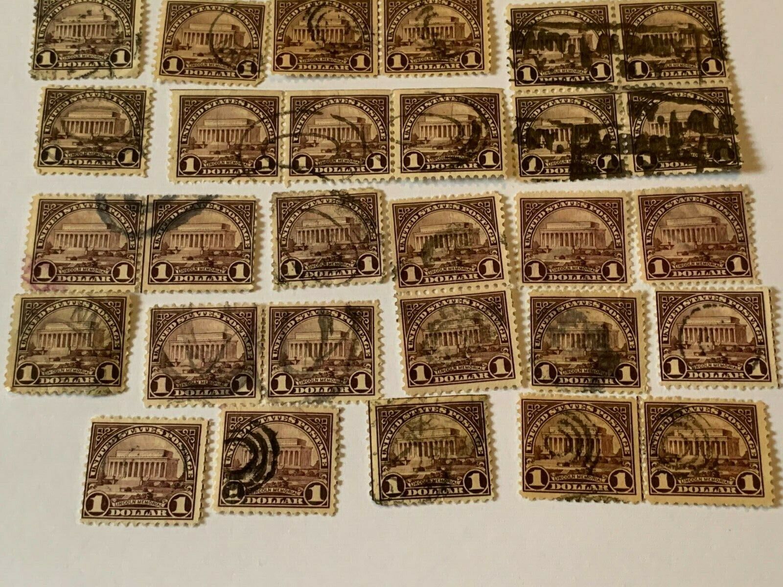 Early 1900's #571 price for one stamp random pick  Unchecked Issues 