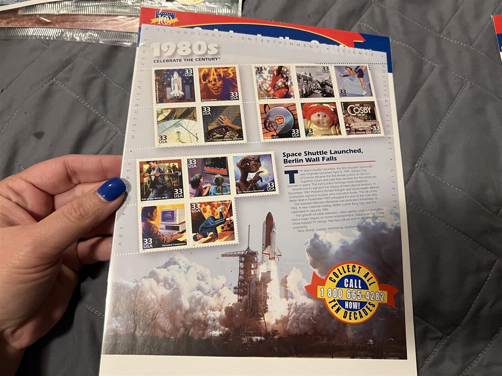 US STAMPS CELEBRATE THE CENTURY SETS 1900S 1910S 1960S 1970S 1980S 1990S SEALED