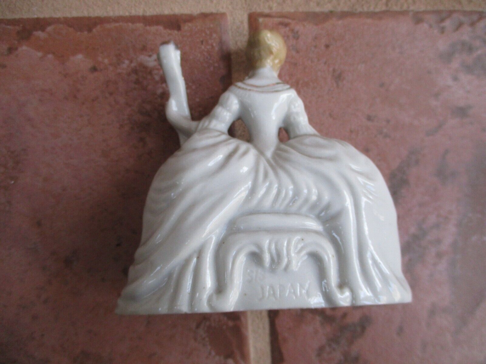 VINTAGE PORCELAIN FIGURINES CELLO ACME CHINA MADE IN JAPAN 1700'S FRENCH THEME