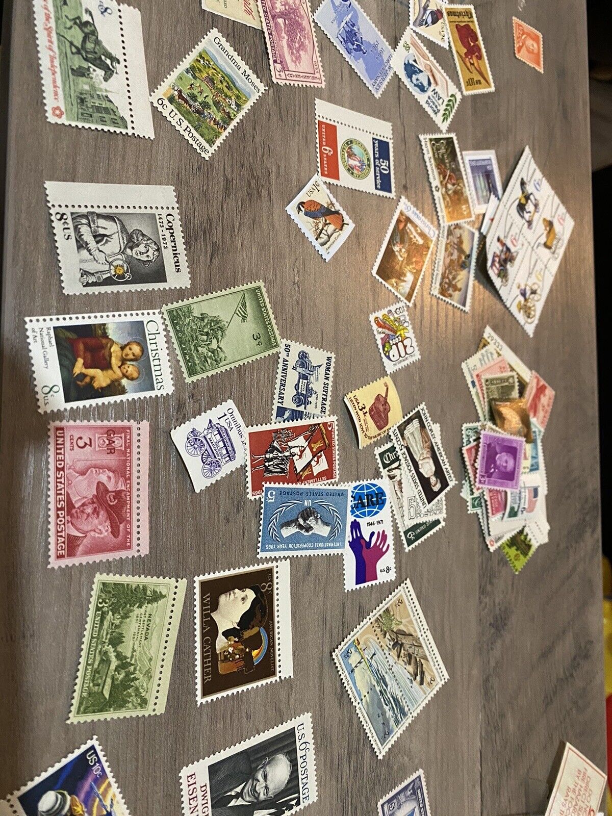1900s Vintage Stamps Lot Used And Unused