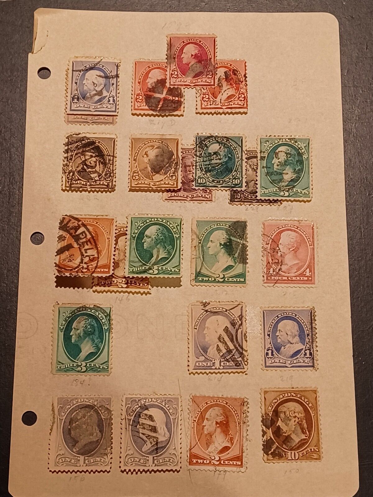 Early US POSTAGE Stamps Sc 100s - 200s Make Offer 1800s