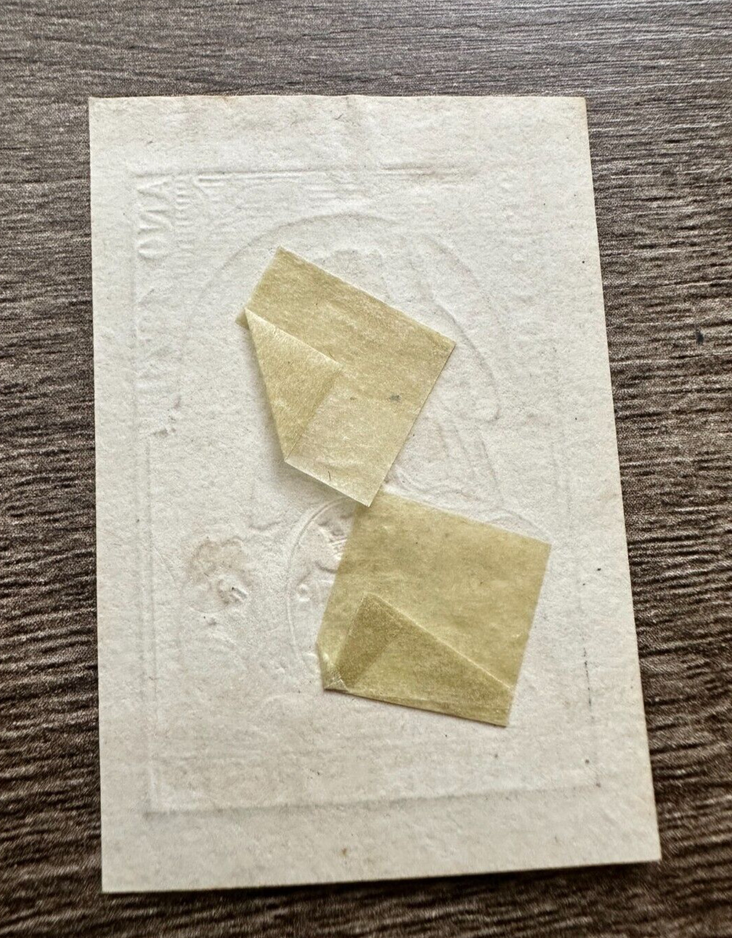 1800's Spanish Colonies Documentary Revenue Stamps, Embossed