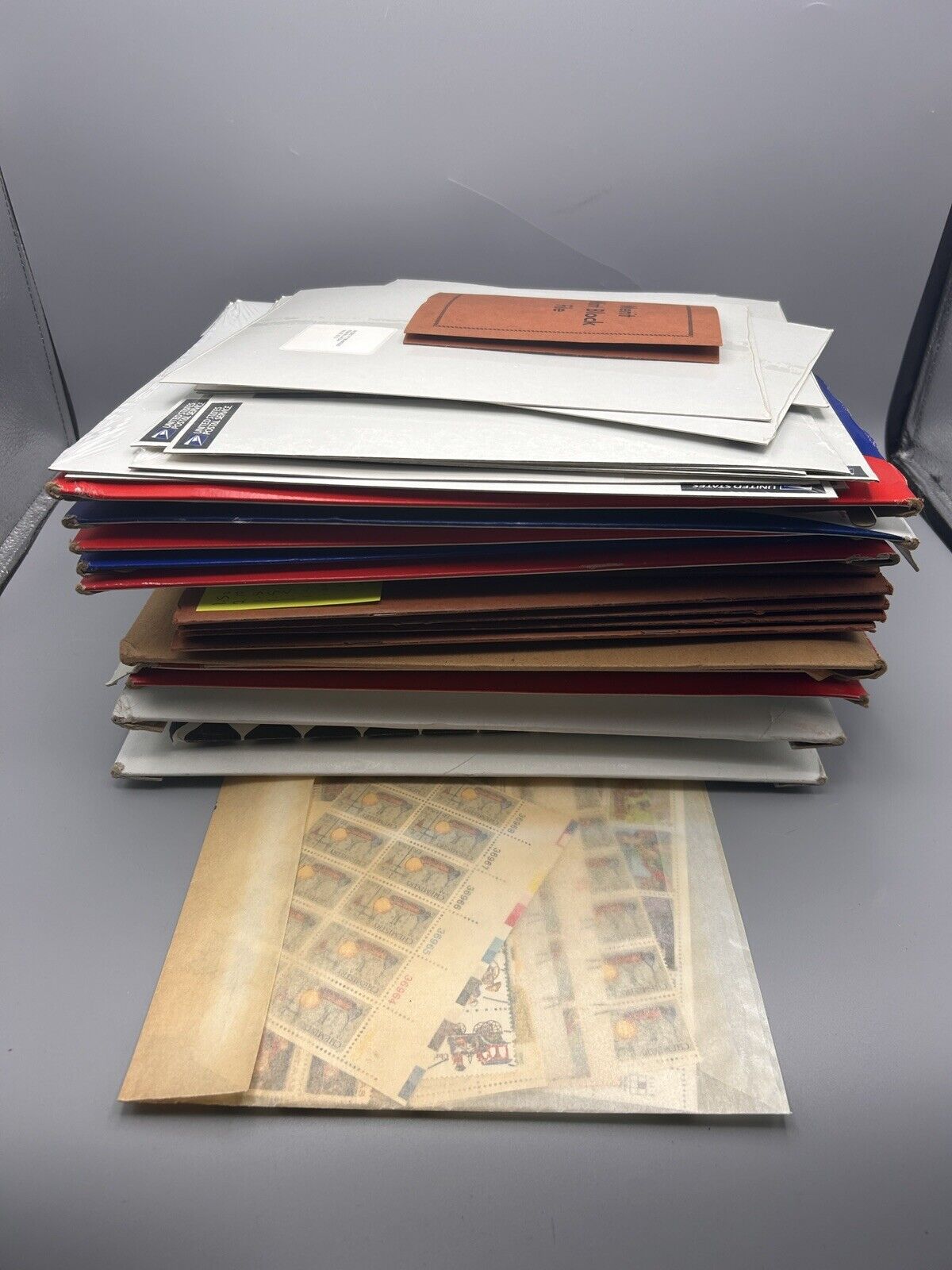 US Stamp Lot MNH Sheets, sealed, mint blocks - Early 1900's 90s 3c - 33c FV $860