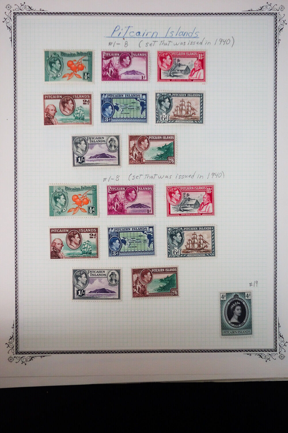 Great Britain 1800's to Mid-1900's Stamp Collection