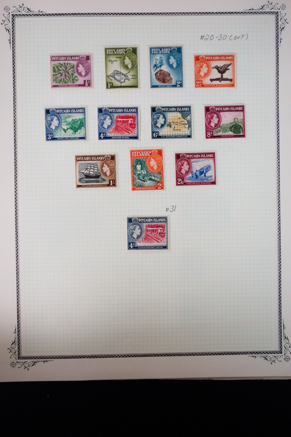 Great Britain 1800's to Mid-1900's Stamp Collection