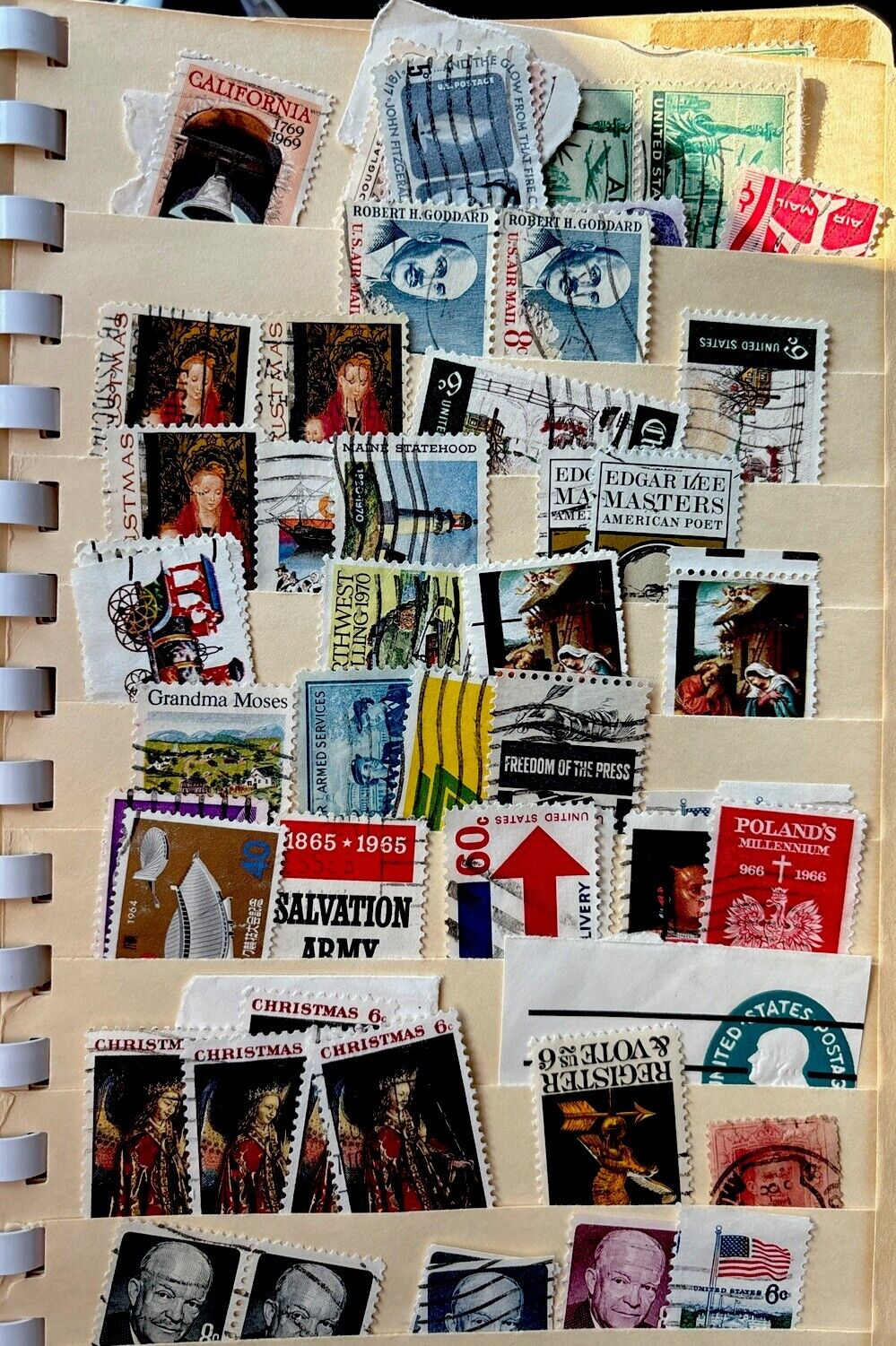 Rare Postage Stamps From Early 1900s US Postage And Various Countries