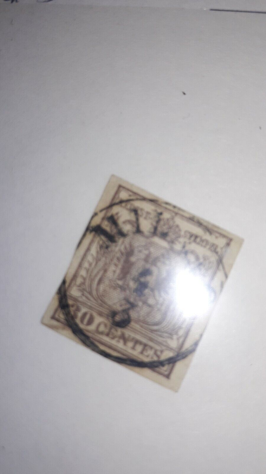  3 1800's-1900s Stamps; Lombardy, Italy, Germany: Treaty of Versailles Overstamp