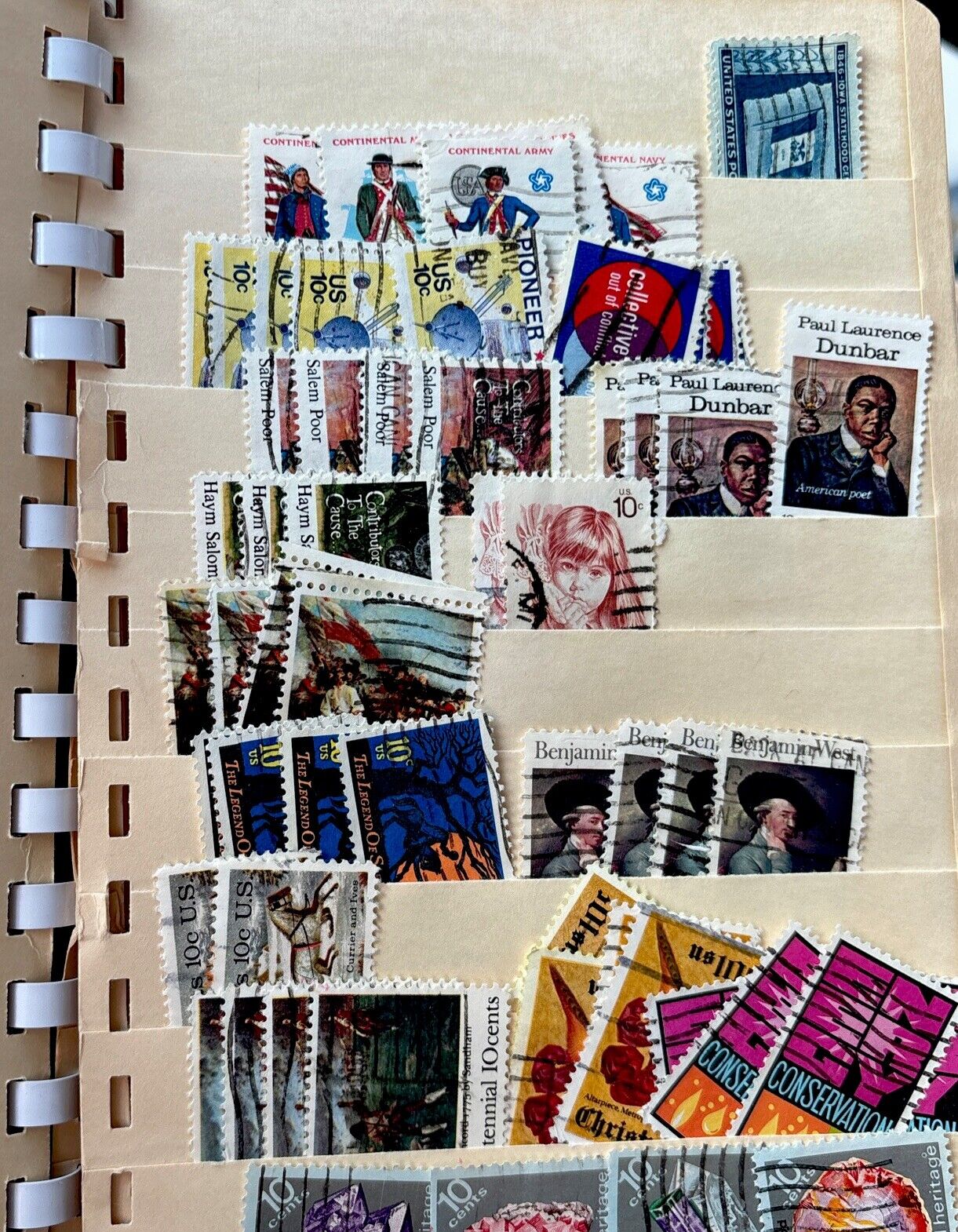 Rare Postage Stamps From Early 1900s US Postage And Various Countries
