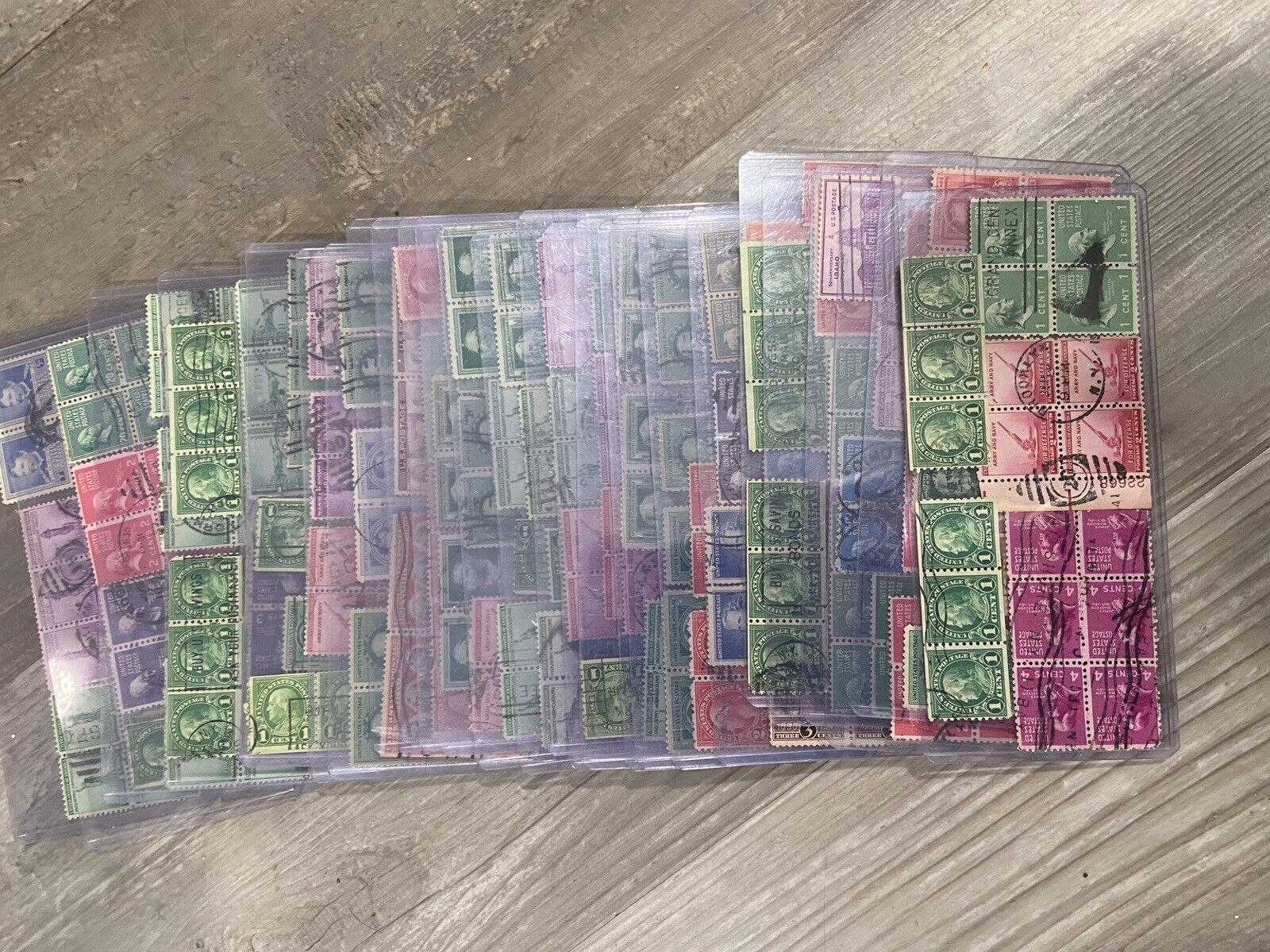 Rare Antique Early 1900s  American  Stamp Collection   Very High Grade