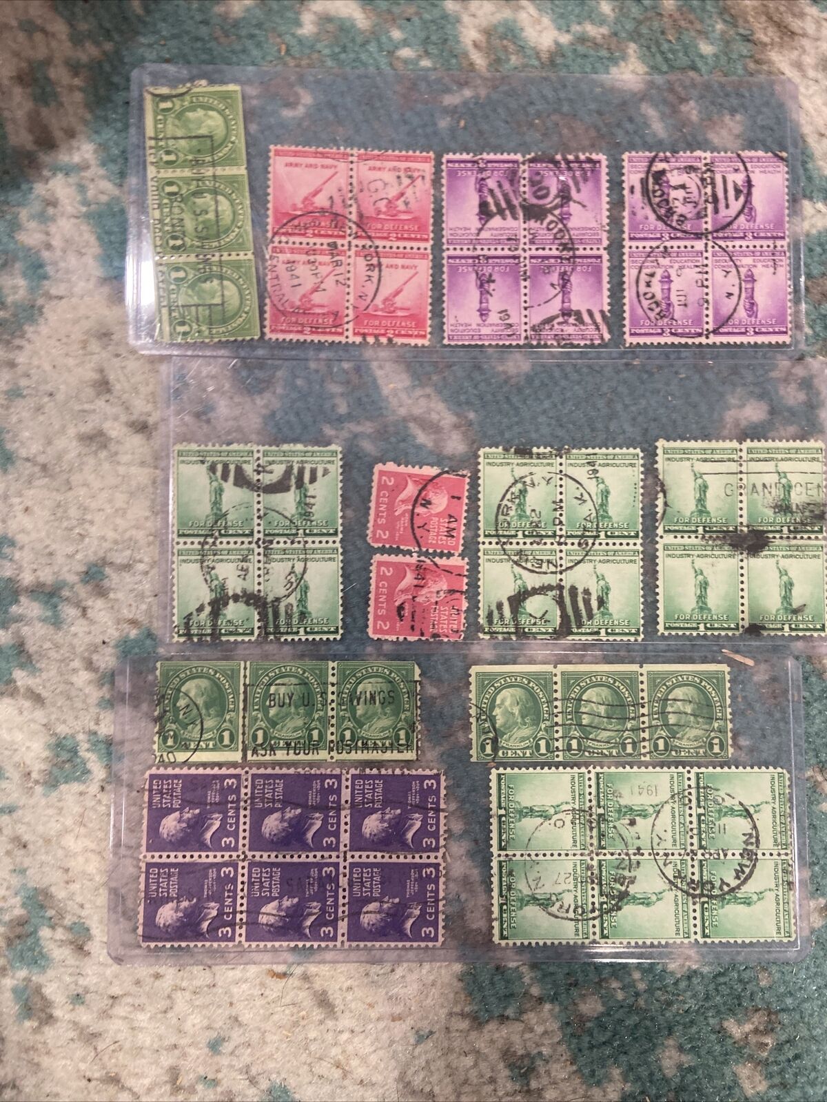 Rare Antique Early 1900s  American  Stamp Collection   Very High Grade
