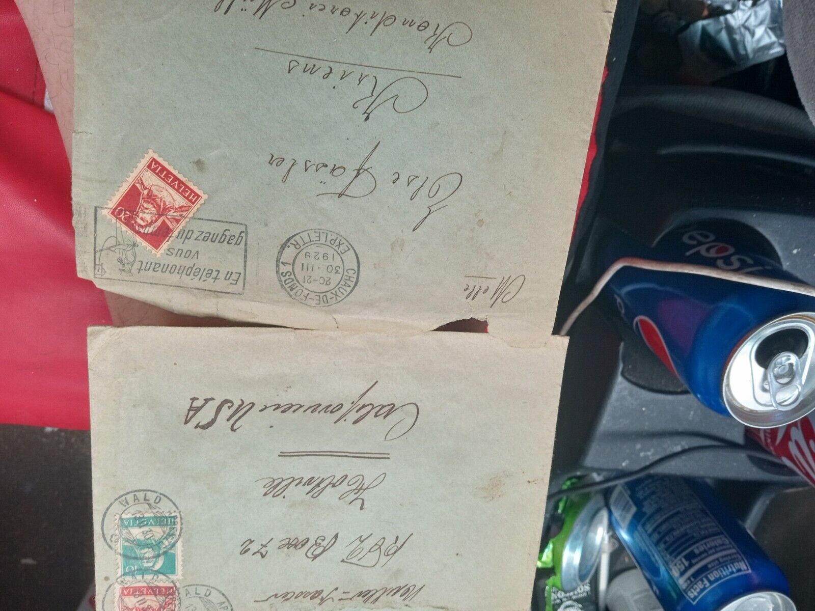 Multiple Stampes from anywhere from the 1900s, to 1950. Vintage Some are on enve
