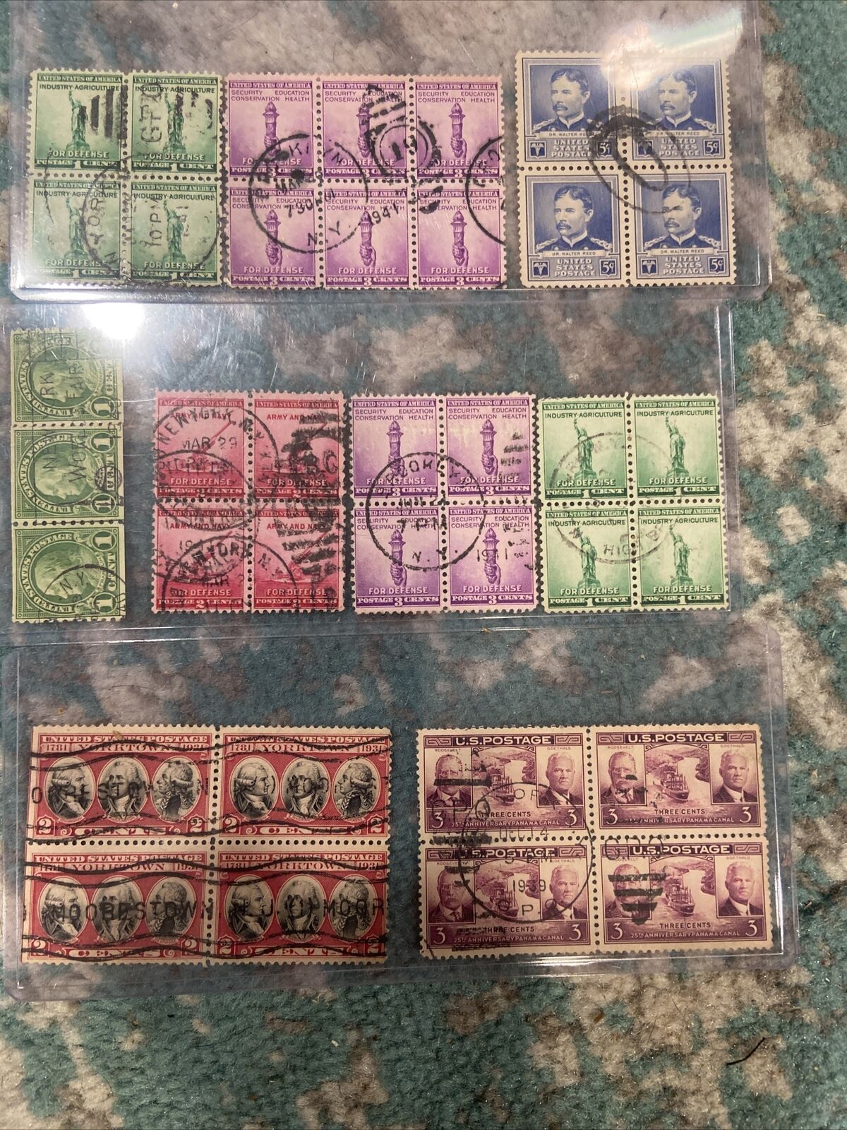 Rare Antique Early 1900s  American  Stamp Collection   Very High Grade
