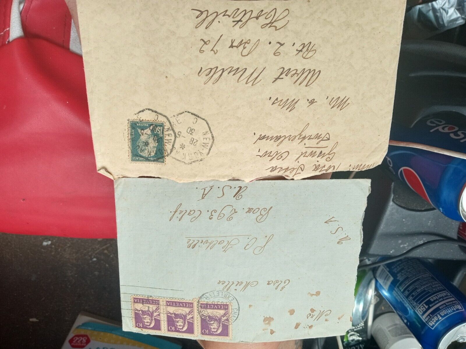 Multiple Stampes from anywhere from the 1900s, to 1950. Vintage Some are on enve