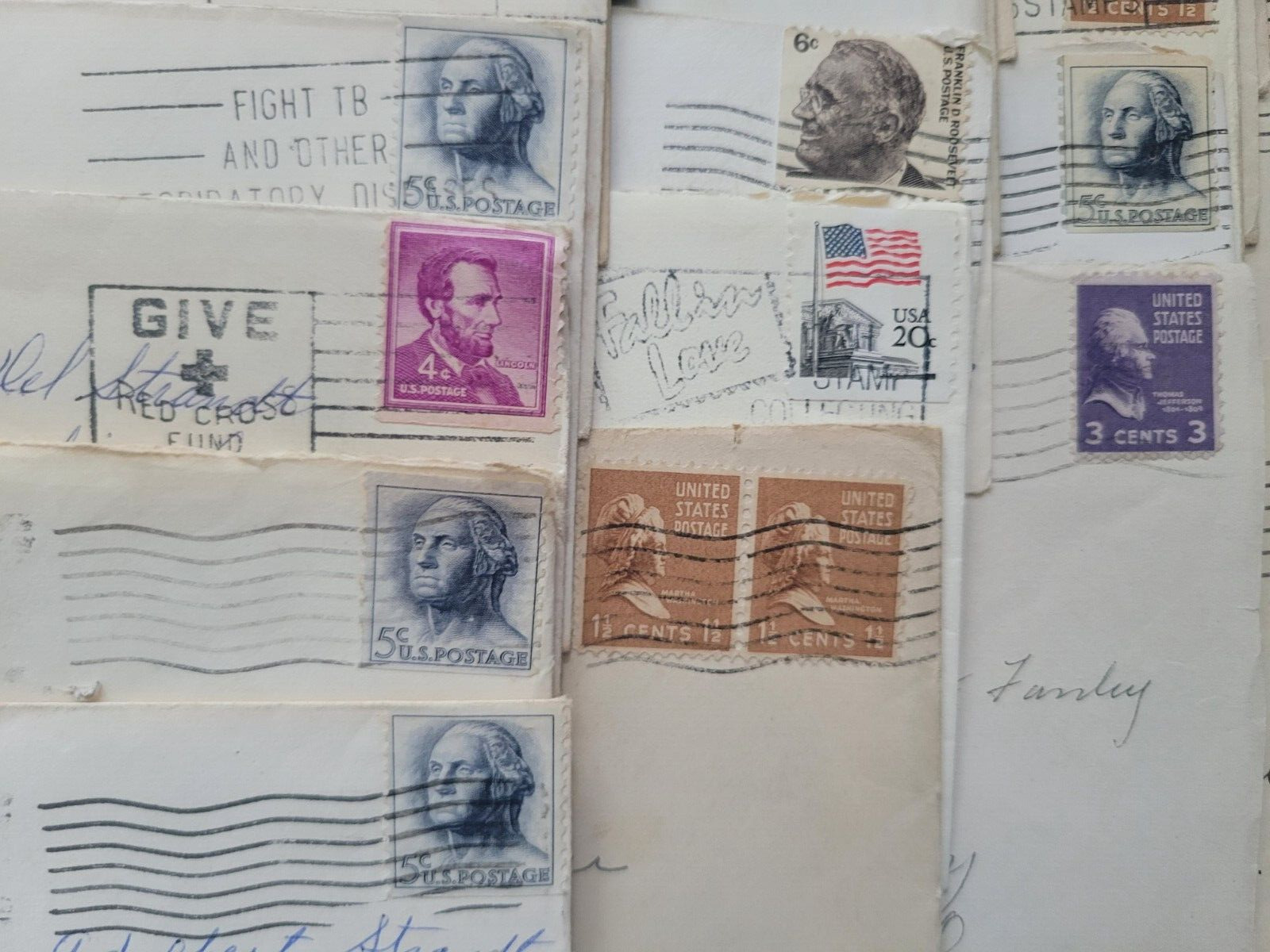 EARLY 1900s Postage Stamps, Lot of 32  Misc. US Stamps, Great Investment  