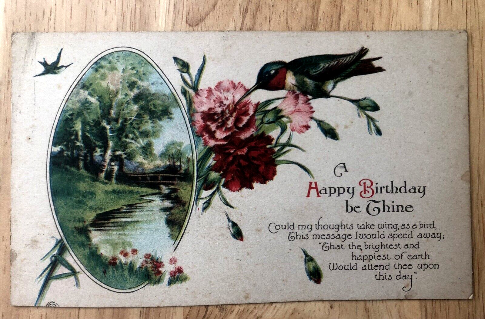 ANTIQUE EARLY 1900s LOT OF 8 EASTER BIRDS POSTCARDS - 6 ONE CENT STAMPS