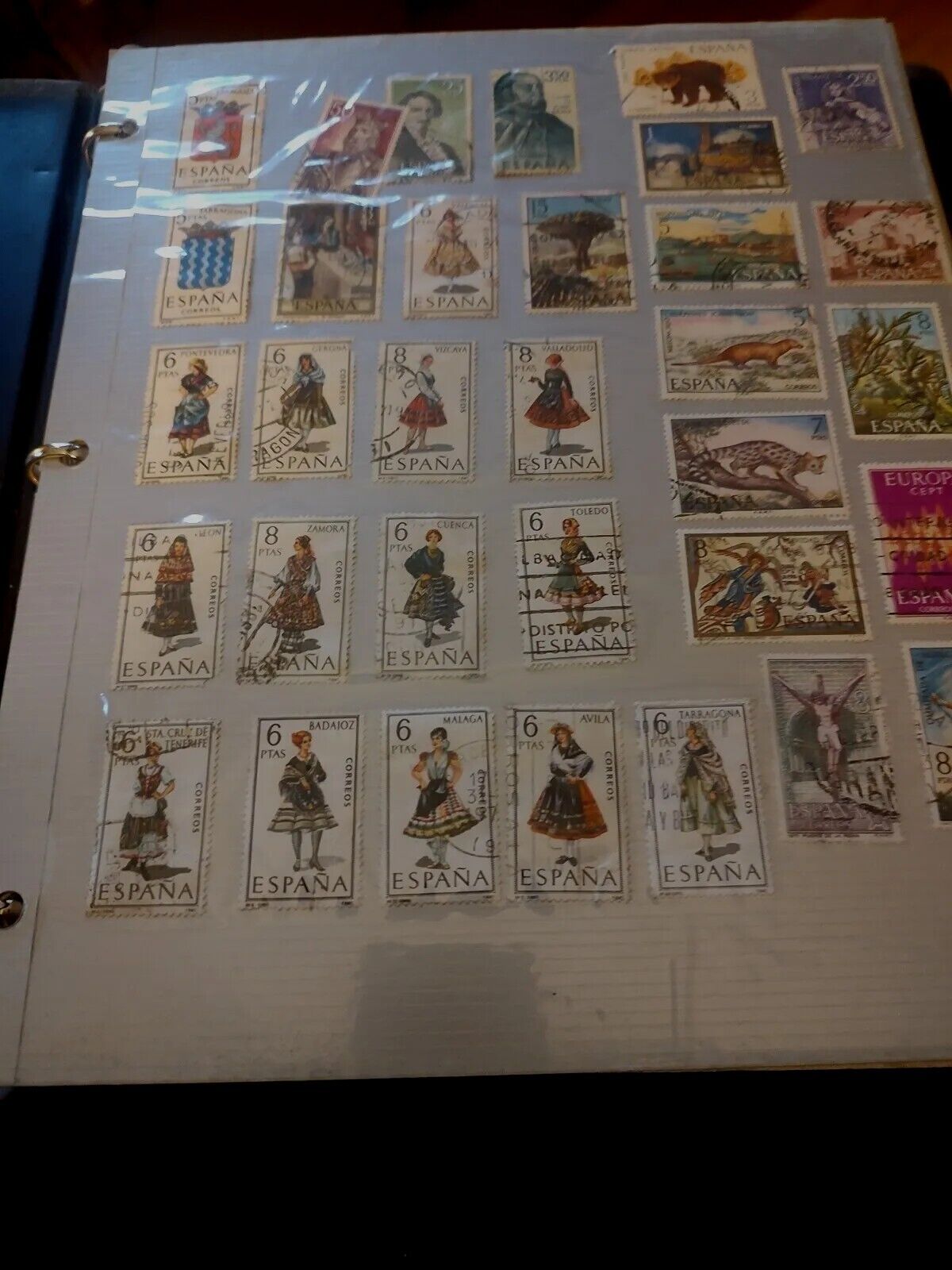  Wonderful Worldwide Stamp Collection In Wilson Jones Album 1900s Forward!Super+