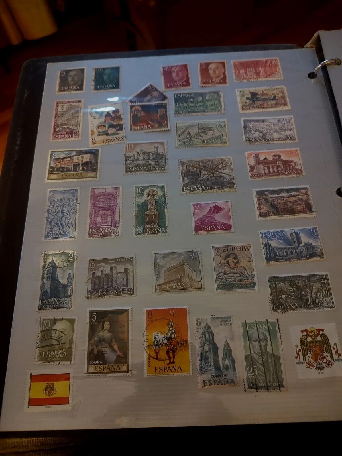  Wonderful Worldwide Stamp Collection In Wilson Jones Album 1900s Forward!Super+