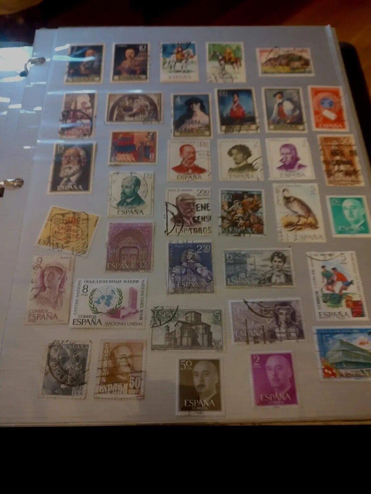  Wonderful Worldwide Stamp Collection In Wilson Jones Album 1900s Forward!Super+