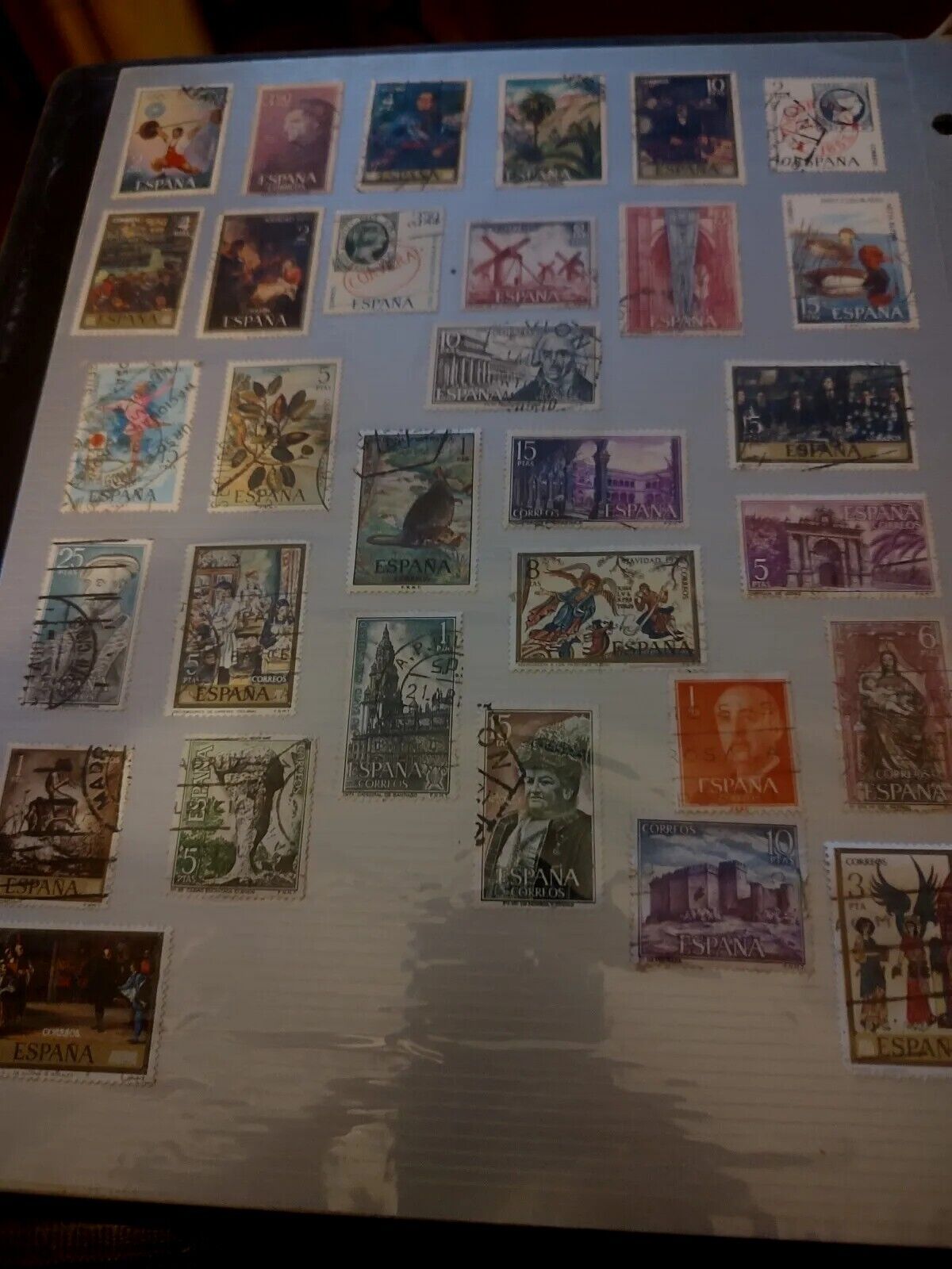  Wonderful Worldwide Stamp Collection In Wilson Jones Album 1900s Forward!Super+