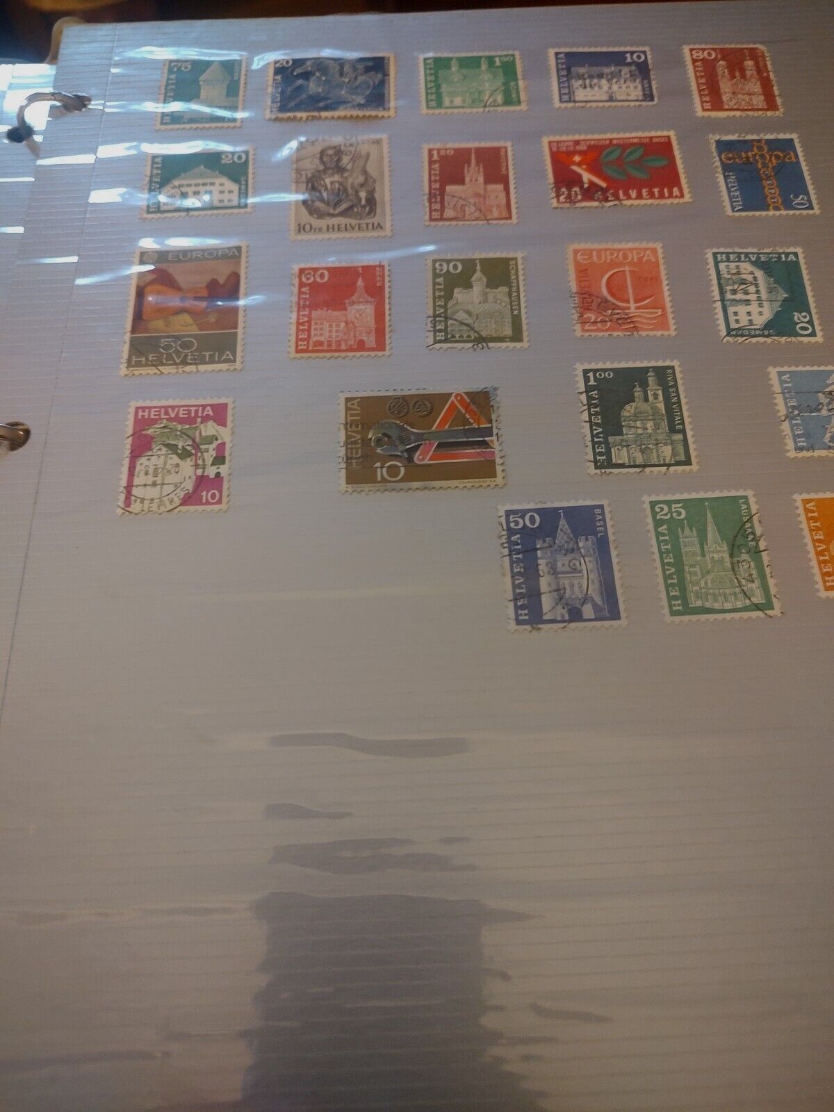  Wonderful Worldwide Stamp Collection In Wilson Jones Album 1900s Forward!Super+