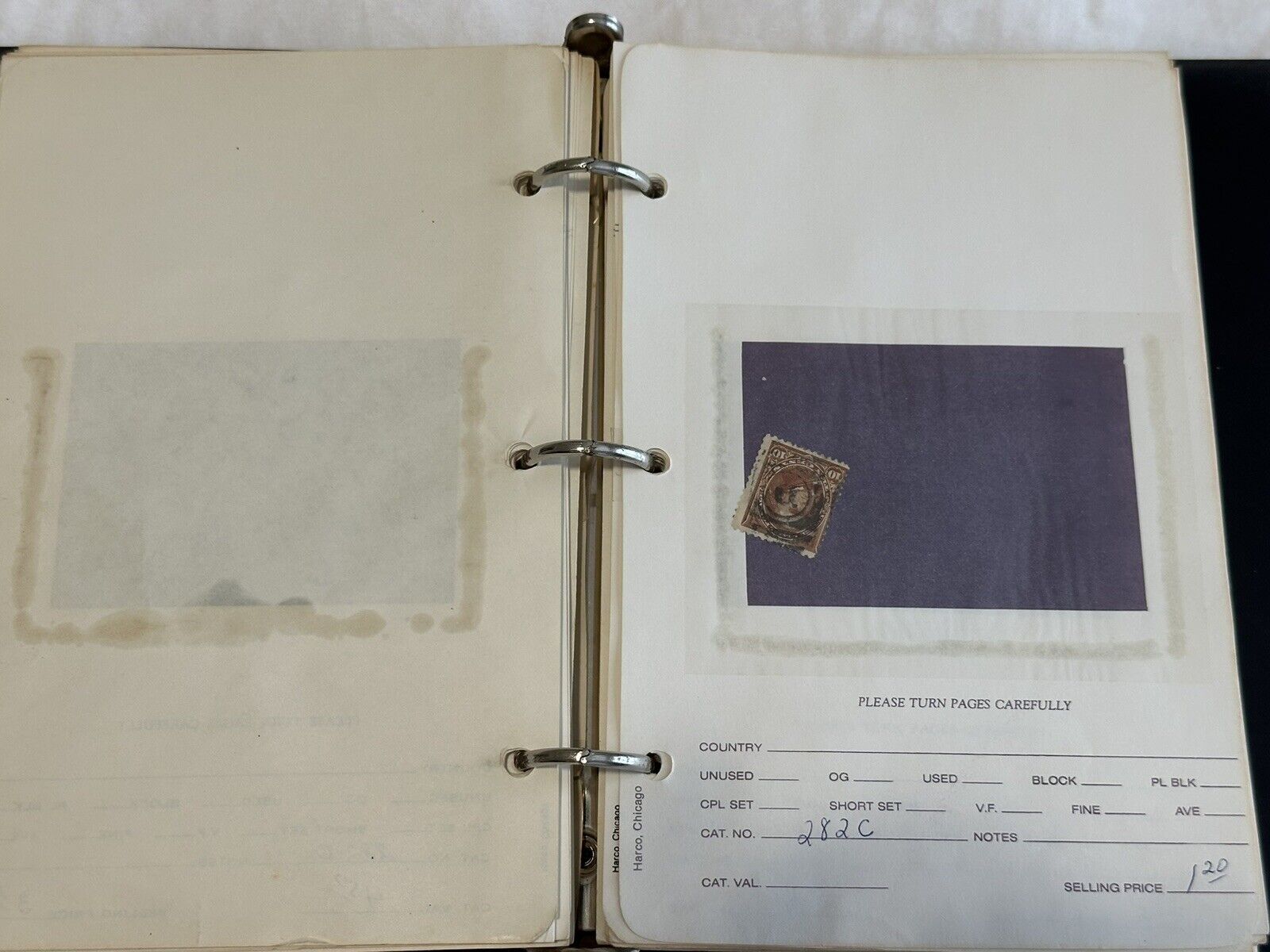 107-1800-1900 Dealers Stk.book Stamp US Used +1  #279-286, #294-296. CV $587.00