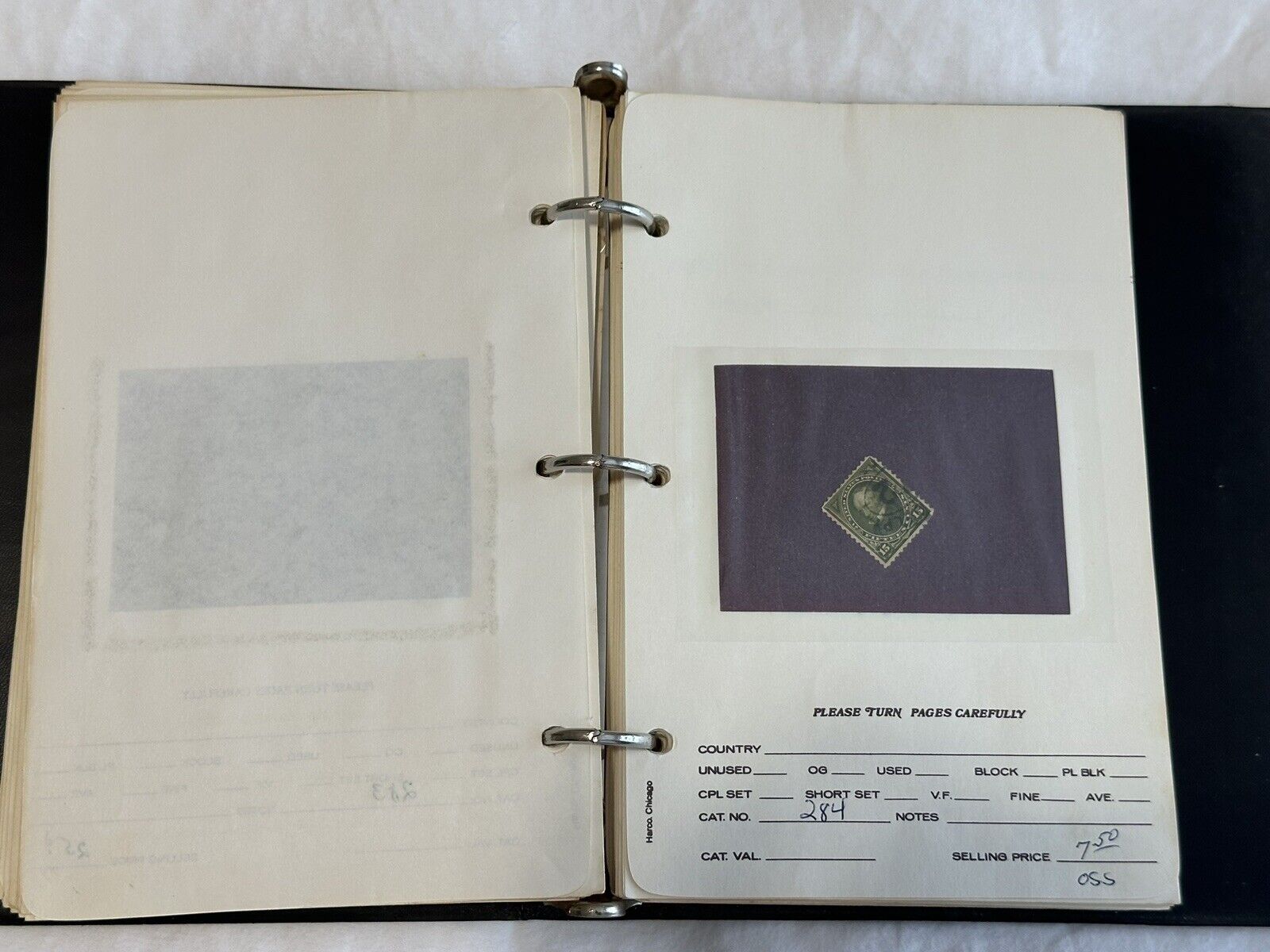 107-1800-1900 Dealers Stk.book Stamp US Used +1  #279-286, #294-296. CV $587.00