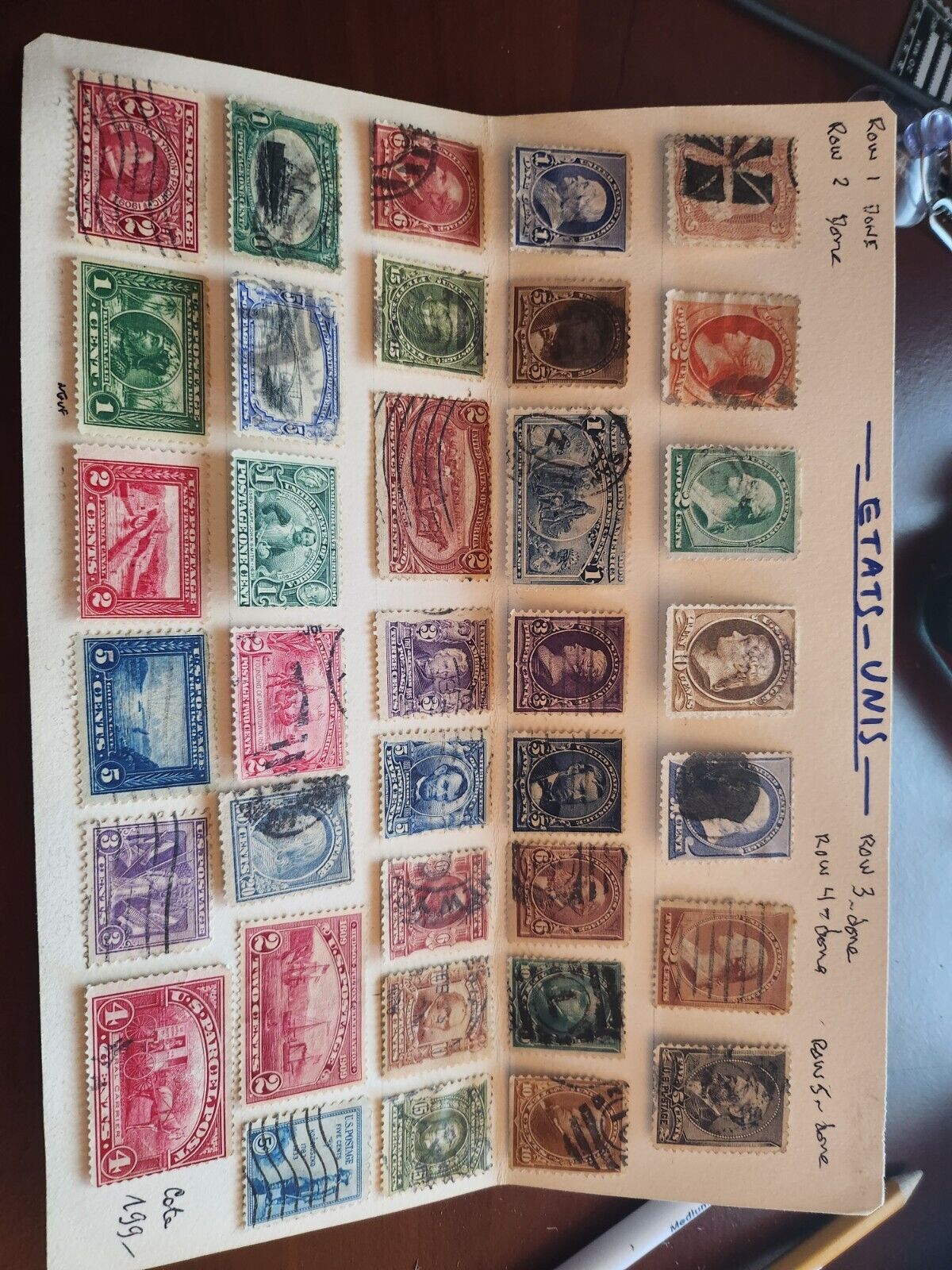 Stamps. Rare 1800's and 1900's, all hindged