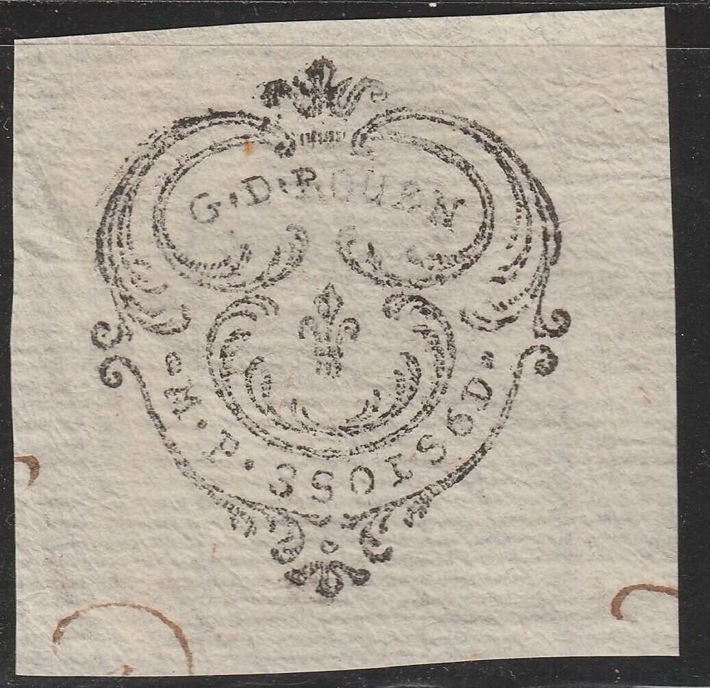 France OLD Revenue stamps Fiscal n38- -mid 1700's?