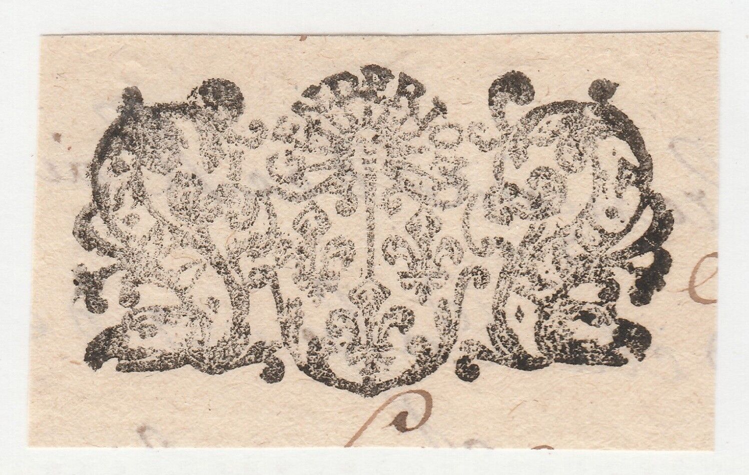 France Very OLD- 1700's or 1600's- Revenue Fiscal Stamps - p7