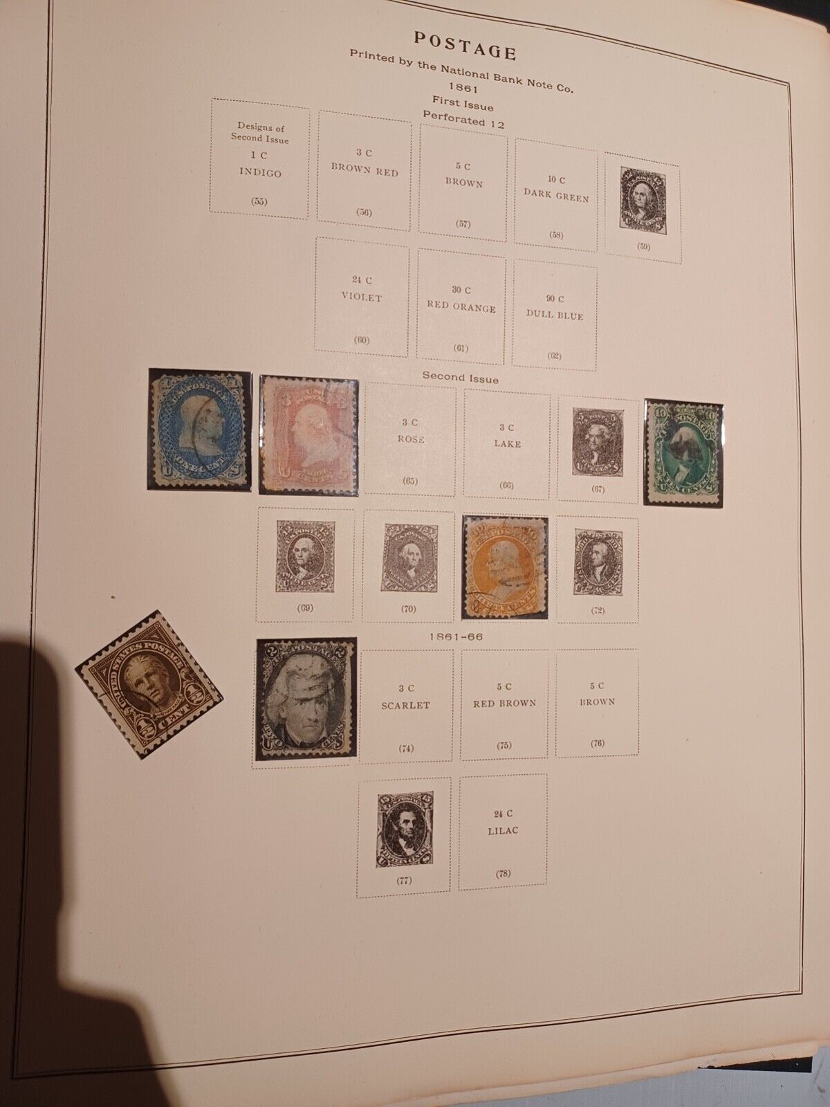 old stamp collection with early  stamps 1800s into the 1930s great assortment