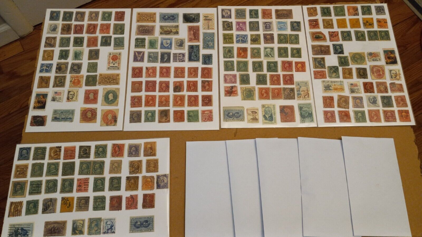 USA VINTAGE 1800's-1900's Stamp Collection Rare Lot Old Collectors' Stamps