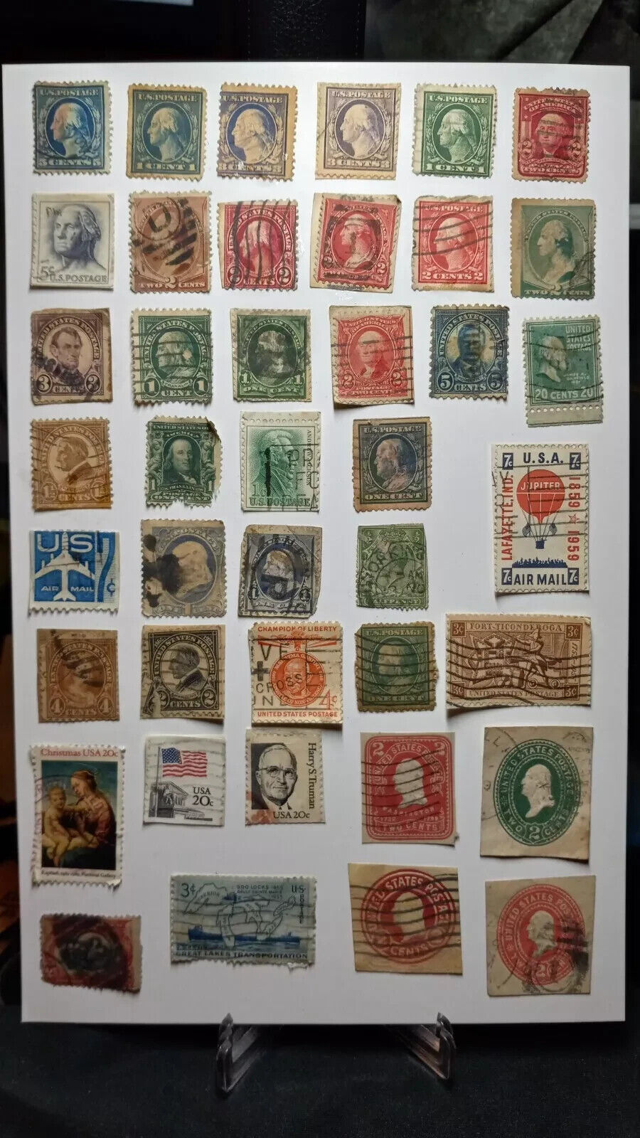 USA VINTAGE 1800's-1900's Stamp Collection Rare Lot Old Collectors' Stamps