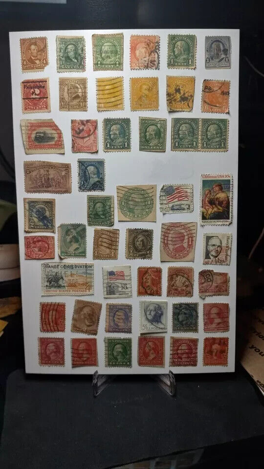 USA VINTAGE 1800's-1900's Stamp Collection Rare Lot Old Collectors' Stamps