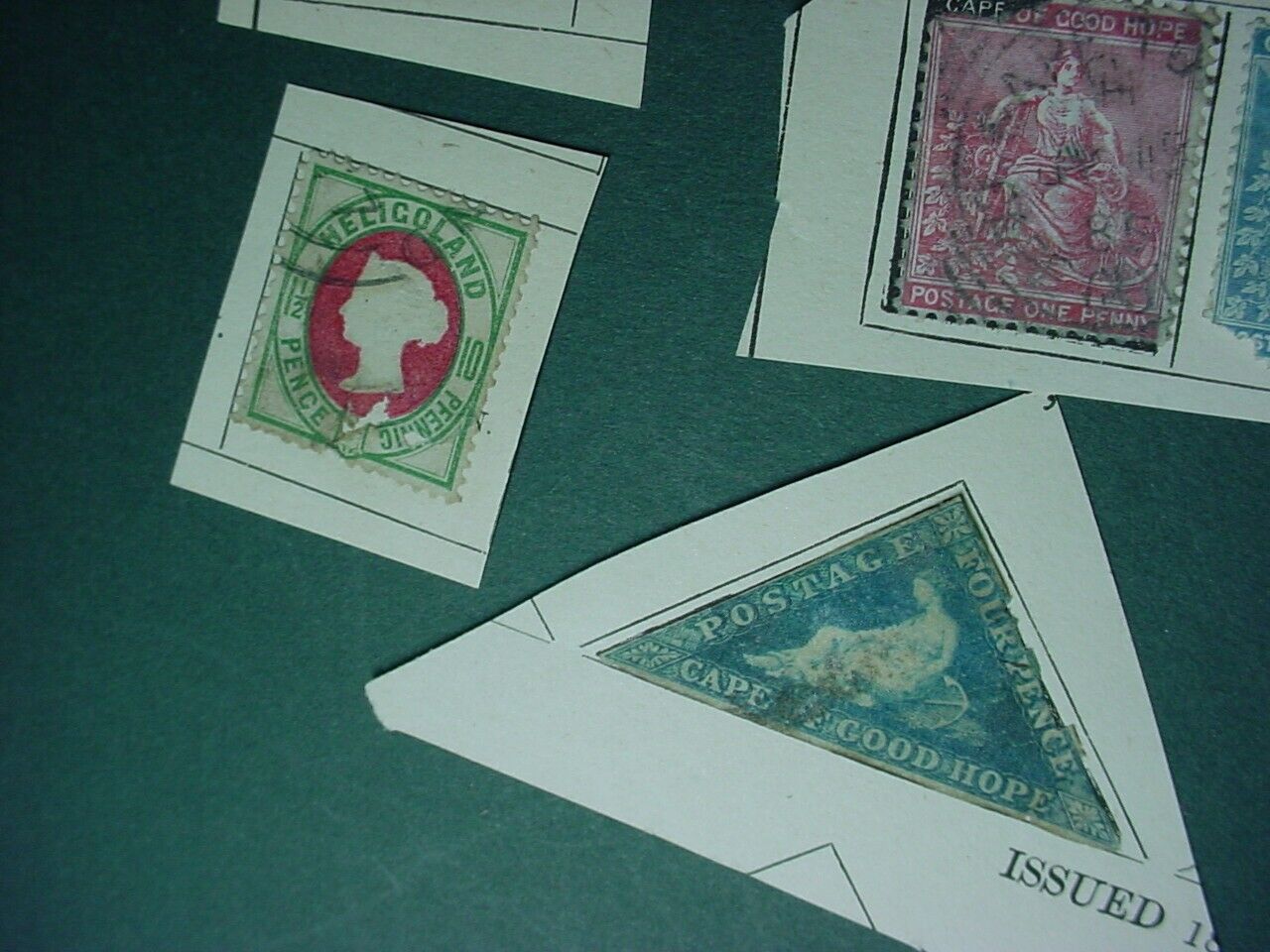 Antique Lot Of 1800s Postage Stamps mixed lot foreign D